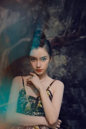 angelababy暗黑森林风写真图片_8