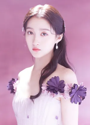 关晓彤鲜花裙明星慈善夜写真图片_6