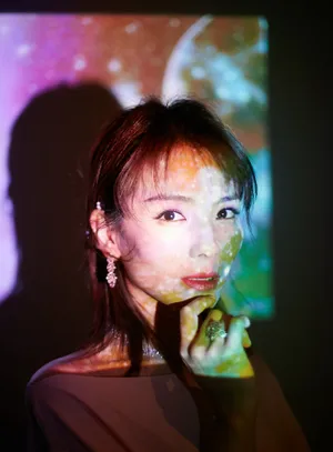 刘涛粉色长裙优雅性感写真图片_10