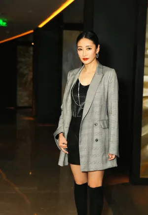 梁静芭莎明星慈善夜性感图片_2