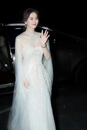 刘诗诗明星慈善夜优雅写真图片_4