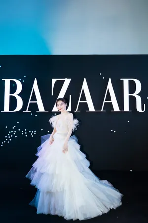袁姗姗芭莎明星慈善夜性感图片_8