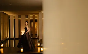 杨采钰芭莎明星慈善夜性感图片_2