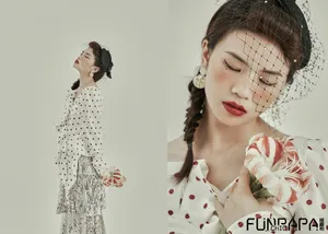 黄英复古造型优雅写真图片_6