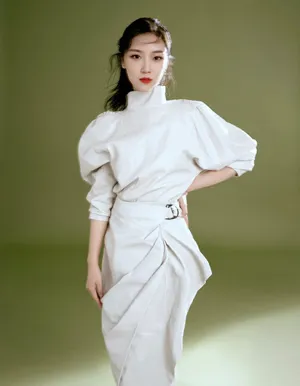 菅纫姿典雅时尚写真图片_3