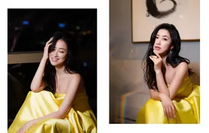 朱珠明媚养眼写真图片_6
