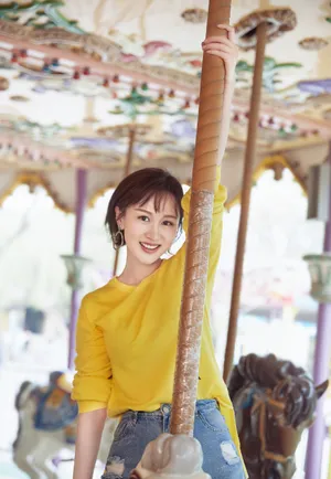 美女明星练练甜美可爱生活照图片_2