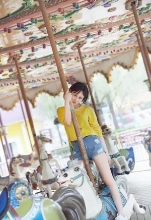 美女明星练练甜美可爱生活照图片_3
