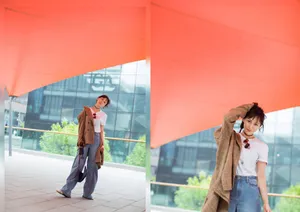 美女明星练练时尚街拍写真图片_5
