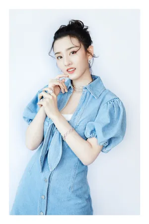 宋祖儿牛仔裙清新写真图片_5