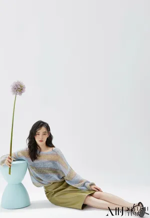 何泓姗清新秀丽写真图片_3