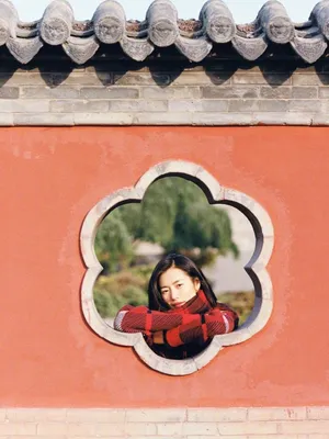 刘雯温暖治愈秋日写真图片_4