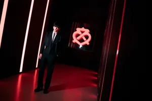 吴亦凡齐刘海造型活动图片_3