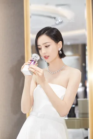 佟丽娅抹胸裙性感写真图片_4