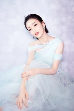 佟丽娅纱裙优雅大方写真图片_2