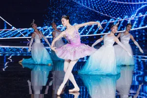 钟楚曦芭蕾裙优雅写真图片_4