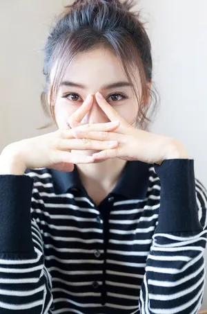 袁姗姗清爽甜美写真图片_1