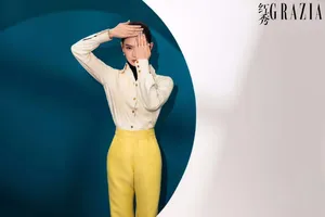 戚薇时尚百变杂志封面大片_6