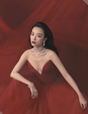 倪妮妩媚撩人性感写真图片