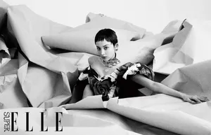 古力娜扎短发造型时尚写真大片_3