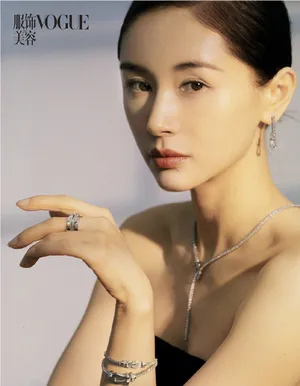 王子文空气妆优雅性感图片