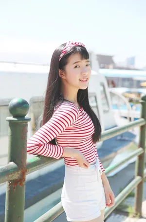 何蓝逗青春活力写真图片_8