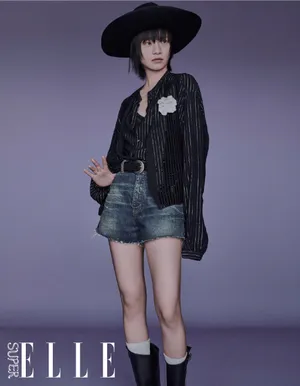 李庚希短发时尚写真图片_3