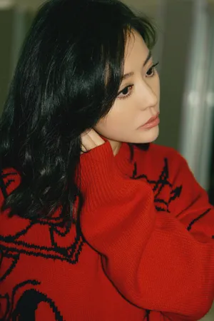 张靓颖清秀少女风写真图片