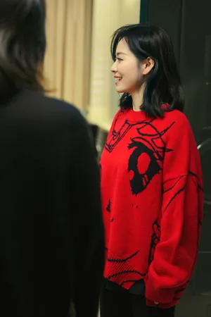 张靓颖清秀少女风写真图片_2