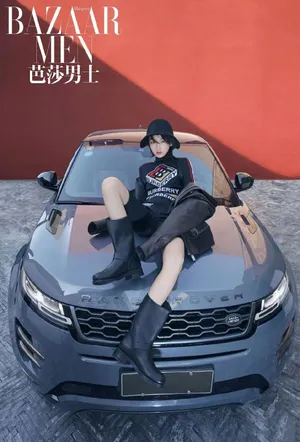 周冬雨酷飒少女感写真图片_5