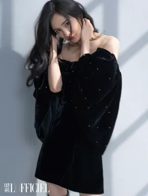 杨幂温柔性感杂志大片写真图片_2