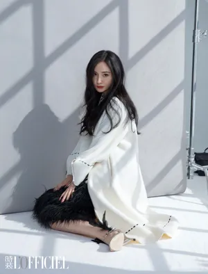 杨幂温柔性感杂志大片写真图片_3