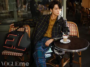 林彦俊法式浪漫街头写真图片_14