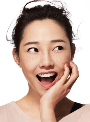 白百何雀斑妆大片写真图片_4