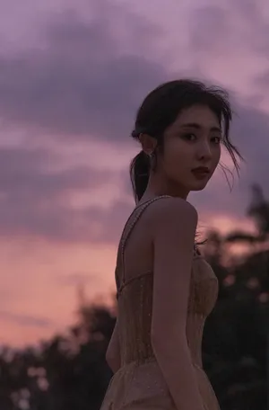 邢菲温婉迷人海边写真图片_2