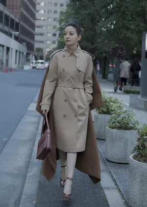 赵薇时尚干练街拍图片_12