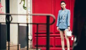 孟子义温柔浪漫街拍图片