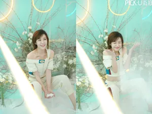 李金铭甜美灵动写真图片_4