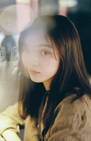 王一菲清新文艺写真图片