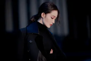李沁暗黑系酷美写真图片_2