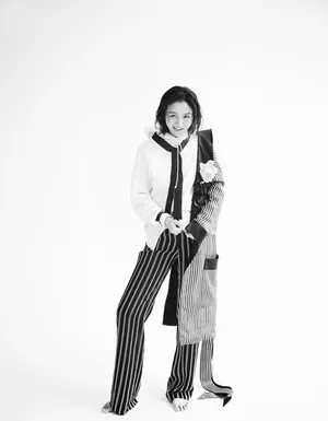 汤唯湿发酷美性感写真图片_6