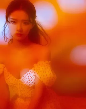 林允摆浪长裙性感迷人写真_5