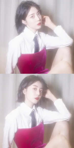 李溪芮优雅甜美写真图片_8