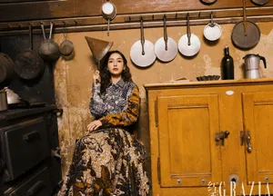 angelababy复古封面大片写真图片_4