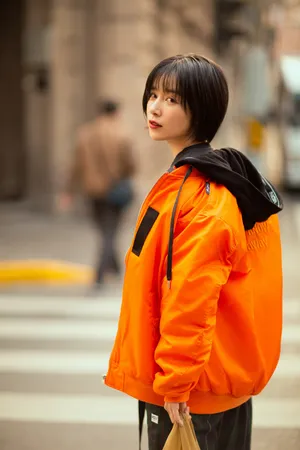 阚清子时髦个性街拍图片_4