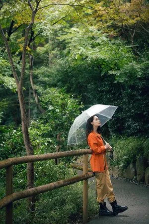 李沁甜酷工装风写真图片_2