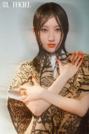 景甜性感湿发诱惑写真图片_4