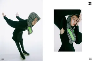 李凯馨时尚复古杂志写真大片_1