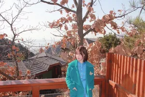 蕙心玥蓝裙灵动俏皮写真图片_4