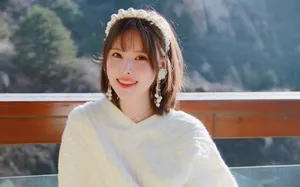 蕙心玥纯白唯美写真图片_5